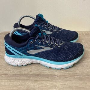 Brooks - Ghost 11 - Running Shoes - Blue/Green - Women's - 8 - 1202771D493